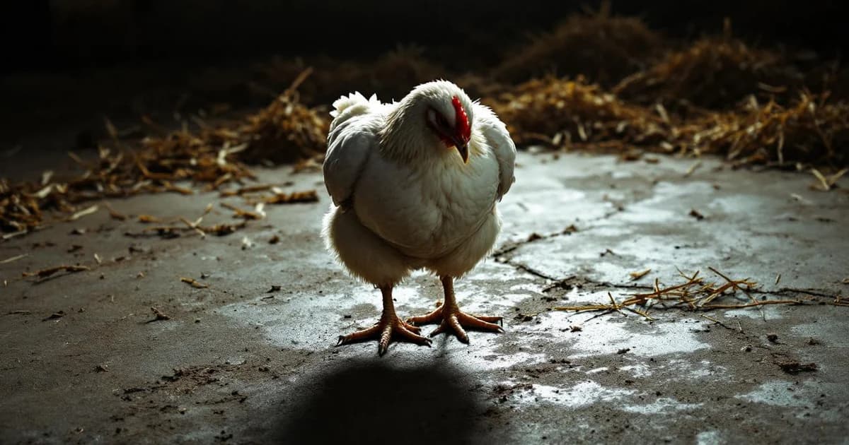 Kycklingar är inte mask